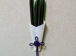 ステンドグラスの菖蒲飾り