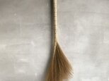 茅のホウキ 70cm 真鍮 階段 玄関 0310#02
