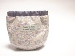 【完売】ドロップポーチ　LIBERTY　Betsy Ann -wh-