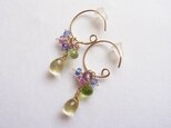 菜の花ピアス(イヤリング)の画像