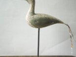 銀翼のカモメ　鳥オブジェ　デコパージュの鳥　ドイツ　