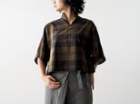 サロンで作ったショート丈のドロップシャツ