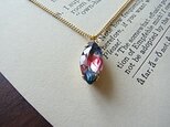 [40cm]vintage iris necklaceの画像