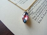 [40cm]vintage iris necklace