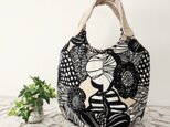 ぽってり♡北欧柄✳︎バルーン型トートbag