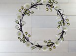 ガラスのリース［野花の花冠］ＬL