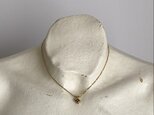 Vintage USA NINA RICCI enamel cube charm necklace