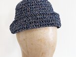summer hat (ブルー)
