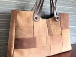 酒袋の剥ぎ　手提げ　皮の手【再出品です】