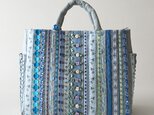 LIGHT BLUE FRANCE RIBBON STANDARD BAG [L]