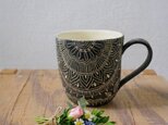 黒いマグカップ