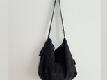 天日干しリネンのワンハンドルbag　　