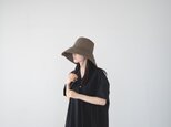 open collar pullover one piece/black
