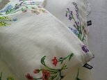 花rayon×linen Tote&pouch