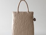 tulip stitch mini bag [beige]