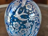Glassrium 鳥とウサギ スカイブルー