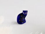 Longwy ロンウィー エナメルキャット 猫のフェーブ 装飾陶器 フェーヴ フランス製ミニチュア