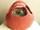 『kororin bag - mini / red』の画像