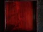 深く美しい色味◆伊勢漆器 胡桃足膳 角盆 古物 古民家 骨董・antiques 明治〜昭和初期 i1