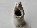 野草のための花瓶 くま