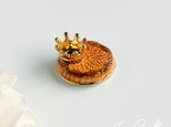 王冠のガレット・デ・ロワのフェーブ フェーヴ フランス製 ミニチュア陶器
