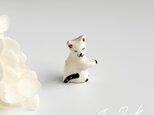 1993年のヴィンテージフェーブ 子猫 フェーヴ フランス製 ミニチュア陶器 ねこ