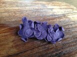 革花のバレッタ　3cm　11