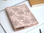 文庫本 ブックカバー（グレイッシュ ジニア）牛革 ILL-1103の画像