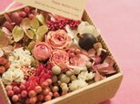 母の日限定BOXリース＊baby pinkの画像