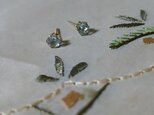 再販：アクアマリンのスタッドピアス（4ミリ）