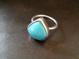 スリーピングビューティー（ターコイズ）のリング