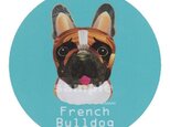 フレンチ ブルドッグ/ハニーパイド《犬種名ステッカー/小型犬》の画像