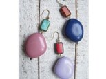 colorful pierced earrings