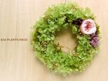 「ありがとう」リース02(プリザ)の画像