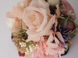 ORDER：Dさま｜花と実のコサージュ（プリローズ入）ピンクの画像