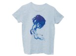 4.3oz Tシャツ melange blue S クラゲの画像