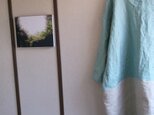 リネン切り替えワンピース