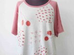 幅広ラグランTシャツ-PINK No.3の画像