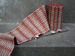 キビソ手織り半幅帯03 - 稲村のあかね空-の画像