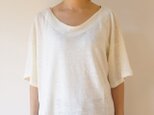 linen100% ゆったりプルオーバー半袖 LADY'S