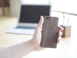 【アウトレット】iPhone5/5S 木製ケース ウォールナットの画像