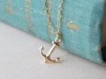 14kGF★アンカー・ネックレス ～sailing～