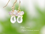 *紫陽花ジュエリ—*ピアス14KGF