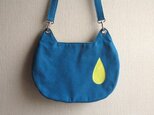 nakineko shoulder bag / blueの画像