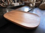 欅/ケヤキ材の木製ディッシュ wood dish 1点モノ！の画像