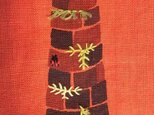ししゅうプリント ミニバッグ「塔とテントウムシ」の画像