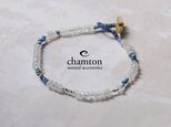 b0235 ムーンストーン×カレンシルバー・Braceletの画像