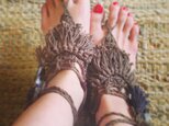 barefoot sandal(kahki)の画像