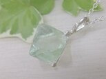 フローライト八面体＊925ネックレス