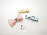 baby hair clip 3点セット(P)の画像